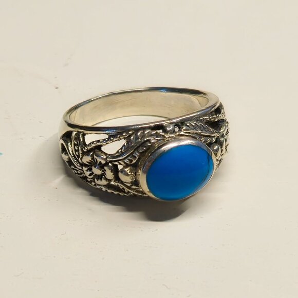 💍Turquoise Sterling silver s.9 - Picture 2 of 5